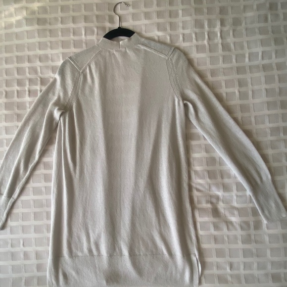 Gap Linen Blend Cardigan Light Baby Blue - Picture 10 of 11